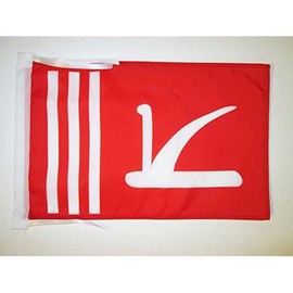 Kashmiris Flag 18'' x 12'' cords - Jammu and Kashmir SMALL flags 30 x 45cm - Banner 18x12 in - AZ FLAG