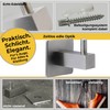 Neuhall 4 x Wall Hooks, Coat Hooks, Wall Towel Hooks,