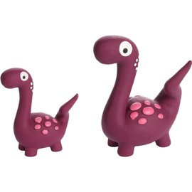 Flamingo HS PUGA Latex Dino Purple S 5 x 10.5 x 11.3 cm