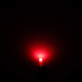 cciyu T5 LED Bulb, 74 Red Instrument Dashboard Gauge Cluster Light w/Twist Socket, COB LED Wedge Bulbs Light 2721 37 286 18 DC 12V-24V Dash Light