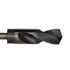 Drill America 1-1/2" Reduced Shank High Speed Steel Black &