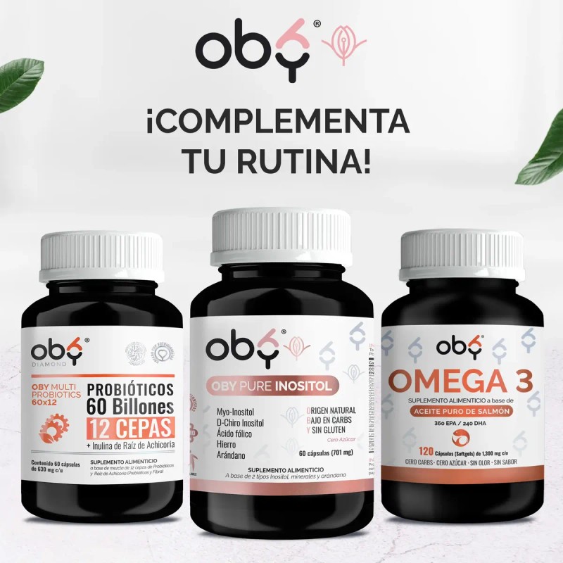 Inositol Puro Myo Chiro Capsulas 701mg Oby