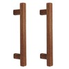 Semetall 8Pcs Walnut Wood Drawer Pulls,5 inch Hole Center Pull