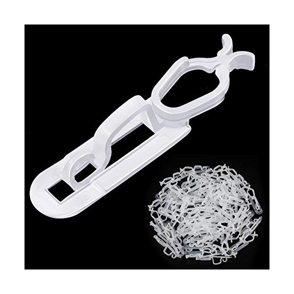 Blulu Christmas Light Clips Hooks, Christmas Gutter Clips, Christmas Shingle