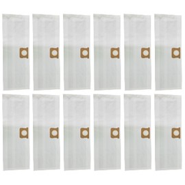 LEFITPA Replacement 12-Pack 9066100 Vacuum Bags Filter Bags Type E for Shop Vac 5 to 8 Gallon 90661 Deluxe Filtration