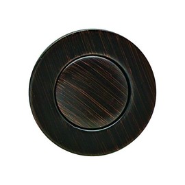 PF WaterWorks PF0741 Pop-Up Drain Flange and Cap Replacement (Threaded) - Only FITS EasyPOPUP, HairFREE, ClogFREE, SinkSTRAIN, FlexPOPUP Drains - Oil Rubbed Bronze