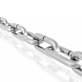 304 Stainless Steel Chain，Sunxer 9.84ft Heavy Duty Coil Chain Safety Chain Metal Chain ，Chain Link for Transport Tie Down Binder Chain Towing Logging Agriculture and Guard Rails