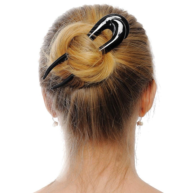 Marycrafts Buffalo Horn Hair Fork Hair Accessory 14 x 4