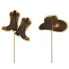 Wild West Cupcake Decor - Decorate 24 Cupcakes with Cowboy