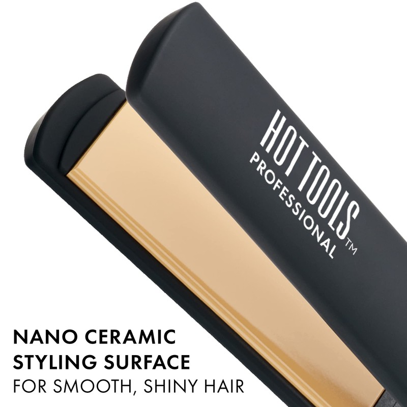 Hot Tools Pro Artist Nano Ceramic Flat iron | Wide