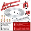 Hromee 3/16 Inch Brake Line Flaring Tool Kit with Zinc-Plated