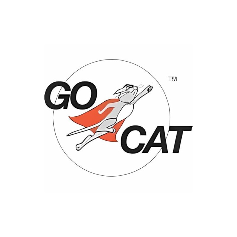 GoCat GC00012 Ostrich Tickler Stick Toy, 18-Inch