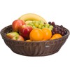 Saleen Round Bowl, polypropylene Brown, 37 x 37 x 9