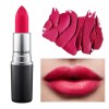 M·A·C MAC RETRO MATTE LIPSTICK ALL FIRED UP , WITH