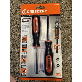 Crescent Screw Biter 2 Pc Impact Extraction Screwdriver Set