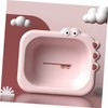 BESPORTBLE 2pcs Cartoon Wash Basins Portable Newborn Foot Face Tubs