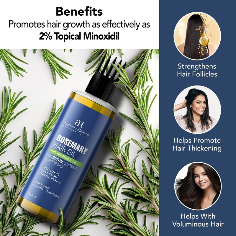 Botanic Hearth Botanic Hearth Rosemary Hair Oil for Hair Nourishment
