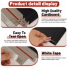 CXIIPOL 110 Pack Black Trading Card Envelopes, 7x 4.35 Inch