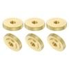 sourcing map Knurled Thumb Nuts, 6Pcs M6 x D20mm x