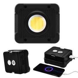 IODOO 10000mAh 6000LM Rechargeable Camping Light Cob Light 2400/4000/6500K Tent Light Portable Cob Light Waterproof Tent Light Power Failure Emergency Survival Kits