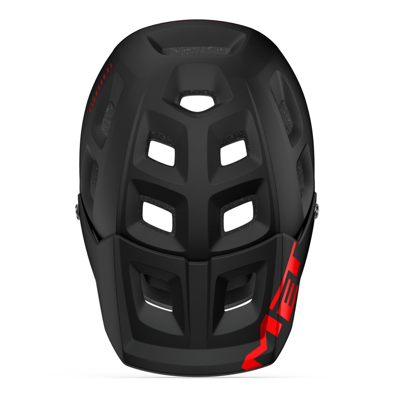 Casco MET Terranova MIPS NEG/Rojo MA.BRI.T.S 52-56