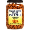 Peanut Butter Filled Pretzels, 50 oz Tub, Oven Baked Bite-Size