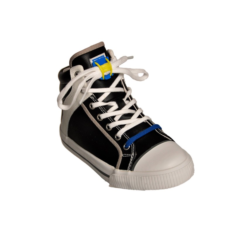 1 Pair 30 Colors Shoe Laces Safety Clip Innovative for