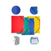 Exacompta 54070E organizer (manila carton, 400g, stapled, with 7 compartments
