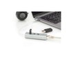 Digitus DA-70253 USB 2.0 100Mbit/s Aluminium interface hub - Digitus