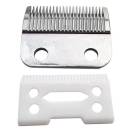 Professional Adjustable Replacement Blades Set #1006-30-15-10 for The Sterling 3 Hair Clippers Silver