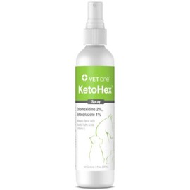 VetOne KetoHex Spray for Dogs, Cats and Horses, 8oz Vet One