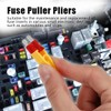 BESULEN 10PCS Car Fuse Pullers, Mini Standard Automobile Fuse Extraction