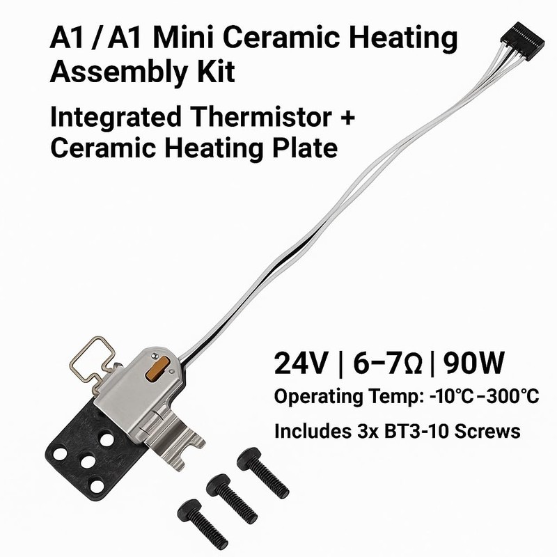 Bamboo LAB Hotend Heating Assembly for Bambu Lab A1/A1 Mini