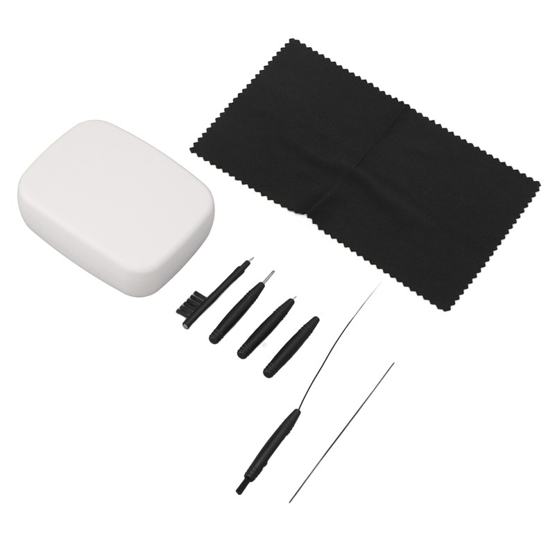 8pcs Hearing Amplifier Cleaning Tools Earwax Removal Lightweight Complete Professional