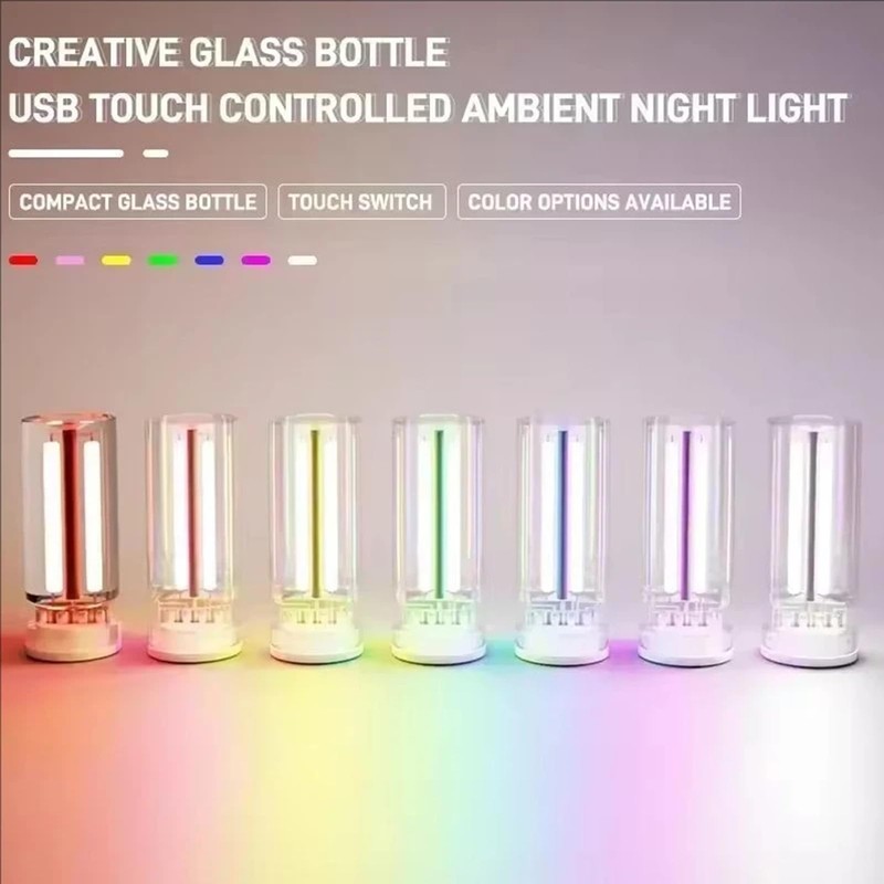 beuhugas USB Night Light, Ambient Lighting car Led Light, led