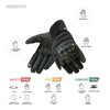 Ozone Town II Leather Motorcycle Gloves for Men SAS-TEC Panels