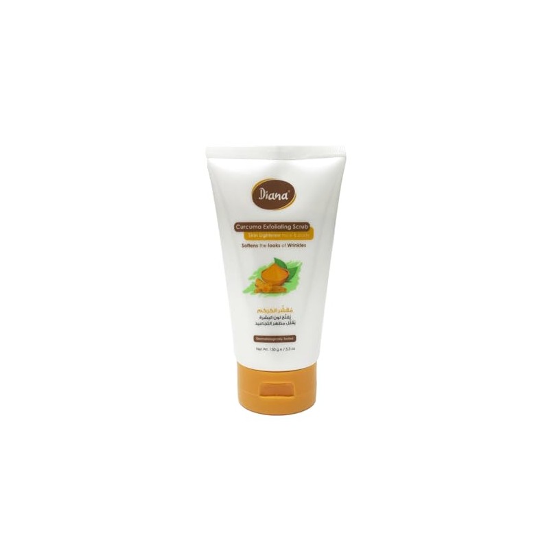 Diana TURMERIC Curcuma Skin Brightening Exfoliating Scrub for face &