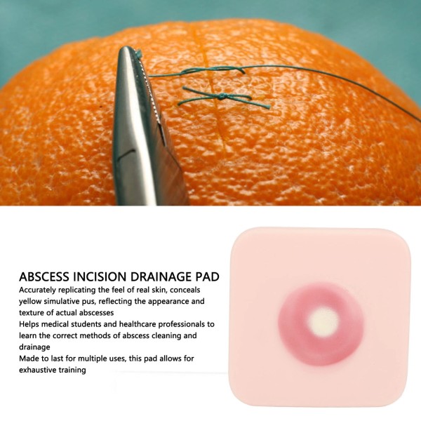 Unbranded Sebaceous Cyst Surgical Removal Training Tool Abscess Incision Suture