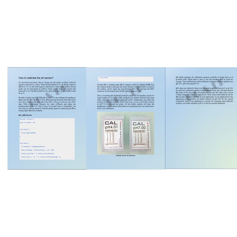 PH Sensor for Arduino, PH0-14 Value Detect Sensor Module +