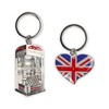 SAJAK 12X London Skyline Keyrings – 3D Metal Collectible Keychains