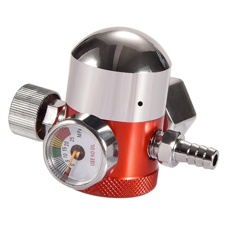 TENOL Gas Argon Quick Connector Fitting with Gauge M16x1.5 Outlet