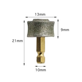 HAPPOW Pack of 4 Grinding Wheels for Dogs, Replacement Heads for Claw Grinders, Professional Claw Grinding Wheel for Dogs, Claw Grinder, Compatible with Casfuy Claw Grinder (Convex Heads)