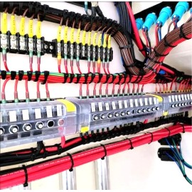 225FWY Clear 14 AWG True Gauge 50 FT Pure COPPER Marine Car Audio Speaker Cable Wire