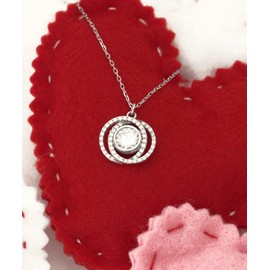 Happy birthday to the person who always knows how to make me see! Wife Double Crystal Circle Necklace, Cool Wife Gifts, For Wife, Wife gift ideas, Wife gift basket, Wife gift for birthday, Wife gift