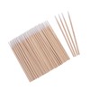 1200pcs Nails Wood Cotton Swab Cleaning 7cm Microbrush Eyelash Sticks