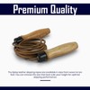 Splay Leather Skipping Rope-9 Foot- Leather Boxing Speed Jump Rope