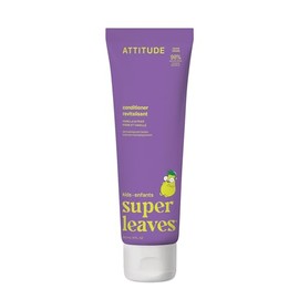 ATTITUDE Kids Conditioner, Gentle Detangling Conditioner, Moisturizing & Softening for Tangles & Knots, Plant-Based, Vegan, Vanilla & Pear Scent, 8 Fl