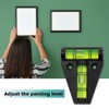 Mini Spirit Level for Caravan and Motorhome Levelling, Black, Portable