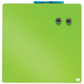 Quartet Magnetic Dry Erase Square Tile Green 360mm x 360mm