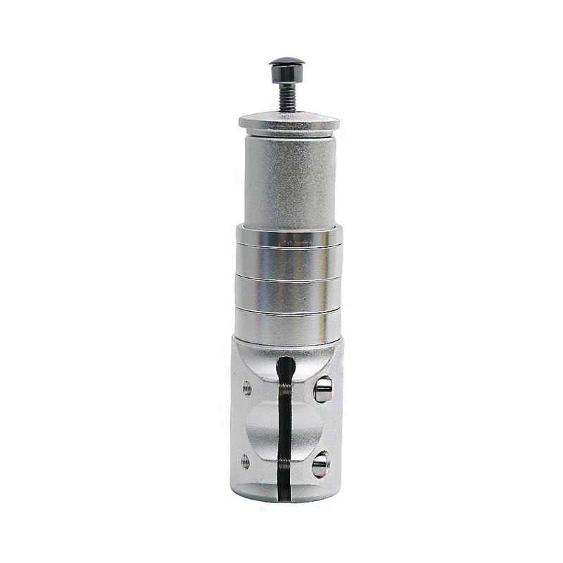 UPANBIKE Bike Bicycle Head Handlebar Stem Raiser Extender 28.6mm (Silver)